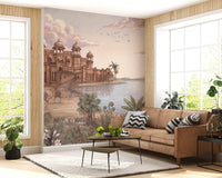 Palace by the Lake Wall Mural
