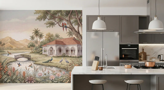 Whispering Garden Estate Wall Mural