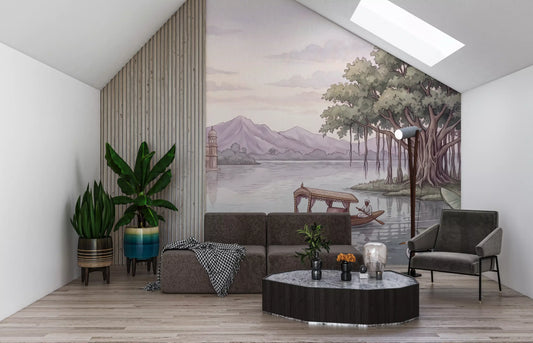 The Palace of Serene Waters Wall Mural