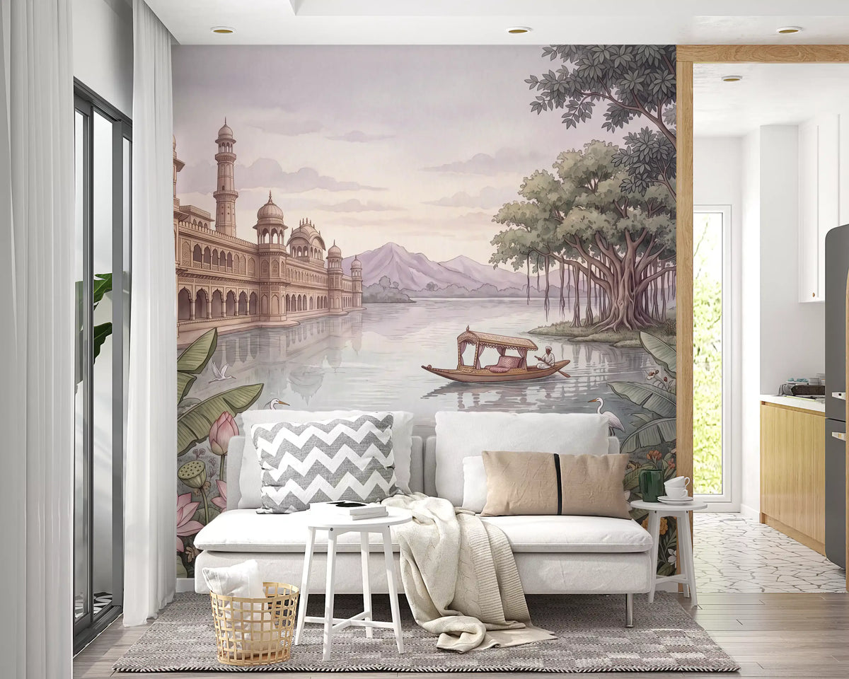 The Palace of Serene Waters Wall Mural