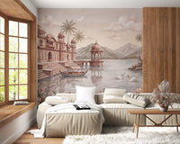 The Swan Lake Palace Wall Mural