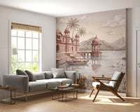 The Swan Lake Palace Wall Mural