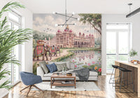 The Maharaja’s Lotus Garden Wall Mural