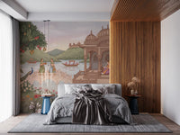 The Royal Lotus Pavilion Wall Mural