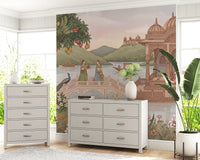 The Royal Lotus Pavilion Wall Mural