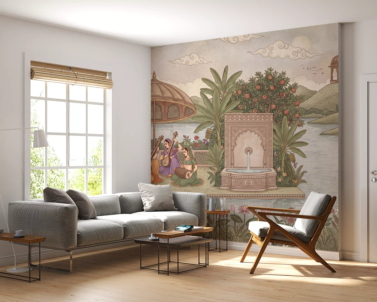 The Enchanted Garden of Raag Wall Mural