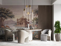 The Enchanted Lake Palace Wall Mural