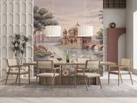 The Enchanted Lake Palace Wall Mural