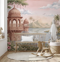 The Swan Lake Pavilion Wall Mural
