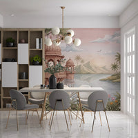 The Swan Lake Pavilion Wall Mural