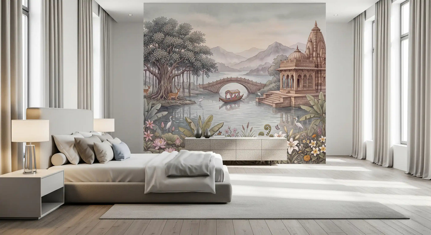 Celestial Palace Garden Wall Mural
