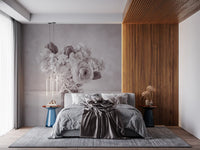 Muted Floral Still Life Study Wall Mural