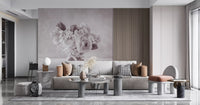 Muted Floral Still Life Study Wall Mural