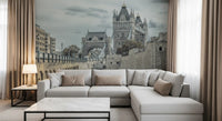 Gothic Stone Bridge Heritage View Wall Mural