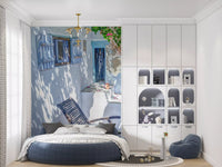 Mediterranean Courtyard Retreat Wall Mural