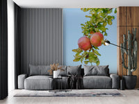 Sun-Ripened Pomegranate Harvest Wall Mural