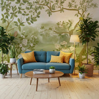 Dreamy Meadow Floral Mural Wall Mural