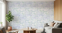 Ethereal Blue and Green Watercolor Wash Wallpaper⁠