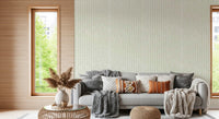 Sage Green Hand-Drawn Vertical Stripes Wallpaper⁠