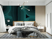 Deep Ocean Swirls Wall Mural