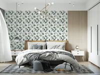 Soft Watercolor Eucalyptus Vines Wallpaper⁠