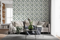 Soft Watercolor Eucalyptus Vines Wallpaper⁠