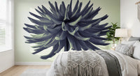 Abstract Dahlia Sculpture Wall Mural