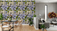 Jungle Foliage Silhouette Print Wallpaper⁠