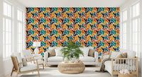 Abstract Polygons and Shapes Wallpaper⁠