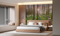 Woodland Morning Sunlight Wall Mural