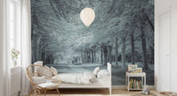 Serene Forest Canopy Path Wall Mural