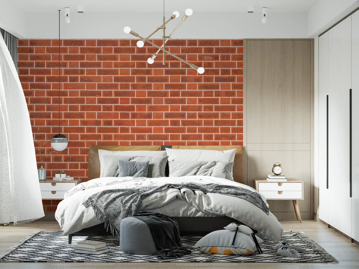 Urban Loft Exposed Masonry Wall Mural