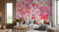 Summer Garden Petal Symphony Wall Mural