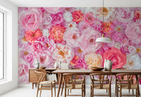Summer Garden Petal Symphony Wall Mural