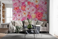 Summer Garden Petal Symphony Wall Mural