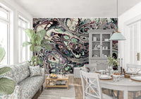 Mystic Marble Abstract Organic Flow Wall Mural