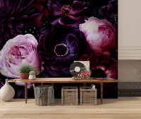 Dramatic Moody Botanical Garden Wall Mural