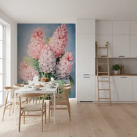 Spring Hyacinth Floral Art Print Wall Mural