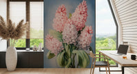 Spring Hyacinth Floral Art Print Wall Mural
