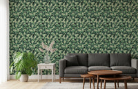 Abstract Forest Camo Texture Wallpaper⁠