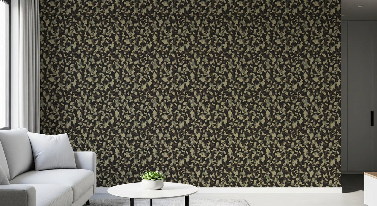 Tactical Forest Camouflage Pattern Wallpaper⁠