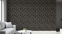 Muted Earthy Leaf Silhouette Wallpaper⁠