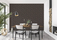 Abstract Geometric Triangle Mosaic Wallpaper⁠