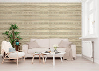 Folklore Cross Stitch Motif Wallpaper⁠
