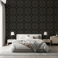 Folklore Stitched Geometry Wallpaper⁠