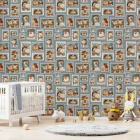 Whimsical Farm Portrait Gallery Rustic Farm Wallpaper⁠
