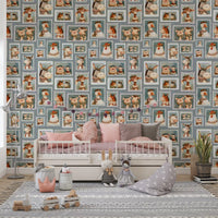 Whimsical Farm Portrait Gallery Rustic Farm Wallpaper⁠
