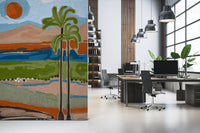Sunlit Tropical Grove Mural Wall Mural