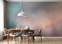 Ethereal Pastel Cloudscape Wall Mural