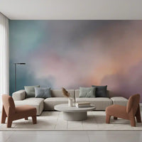 Ethereal Pastel Cloudscape Wall Mural